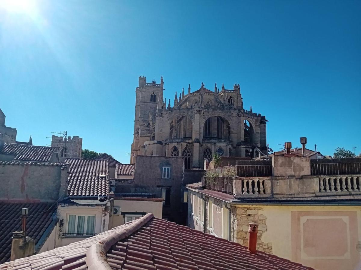 Studio Terrasse Vue Cathedrale ナルボンヌ エクステリア 写真