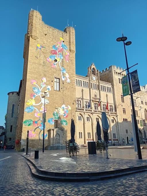 Studio Terrasse Vue Cathedrale ナルボンヌ エクステリア 写真